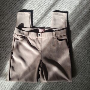 Philosophy suede pants, Size L
